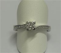 Anillo Salvini Mujer in Oro blanco Diamante 81114458
